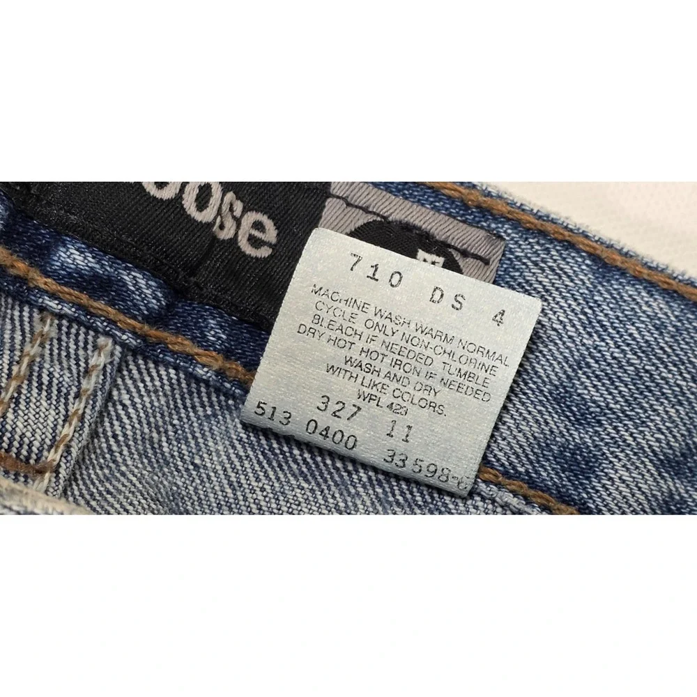 Levi's SilverTab Straight‎ and Loose Mens Jeans 32x32 Medium Wash Blue Denim